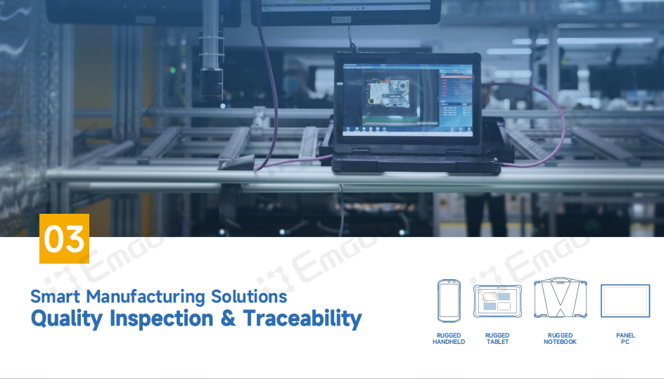 focus on Quality Inspection and Traceability focus on Quality Inspection and Traceability