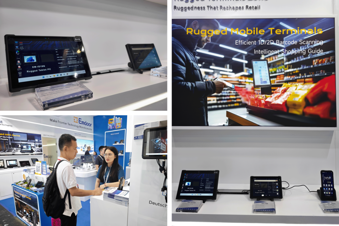 Emdoor Information exhibited rugged outdoor smartphones and tablets with IP68 protection Emdoor Information exhibited rugged outdoor smartphones and tablets with IP68 protection