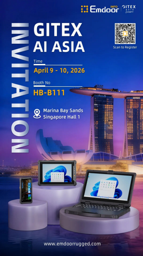 Emdoor Info rugged computing solutions booth overview