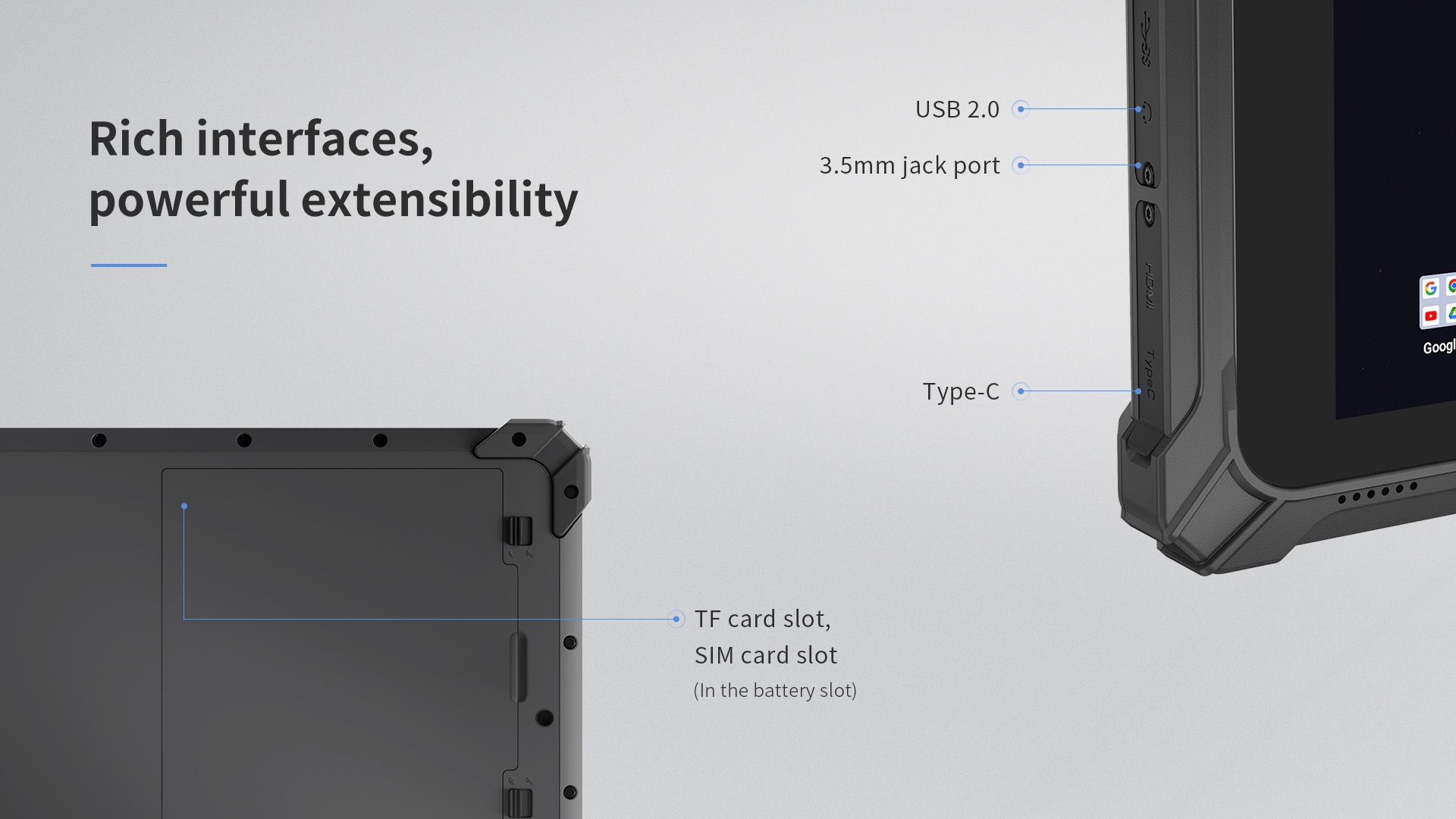 Rich interfaces,powerful extensibility