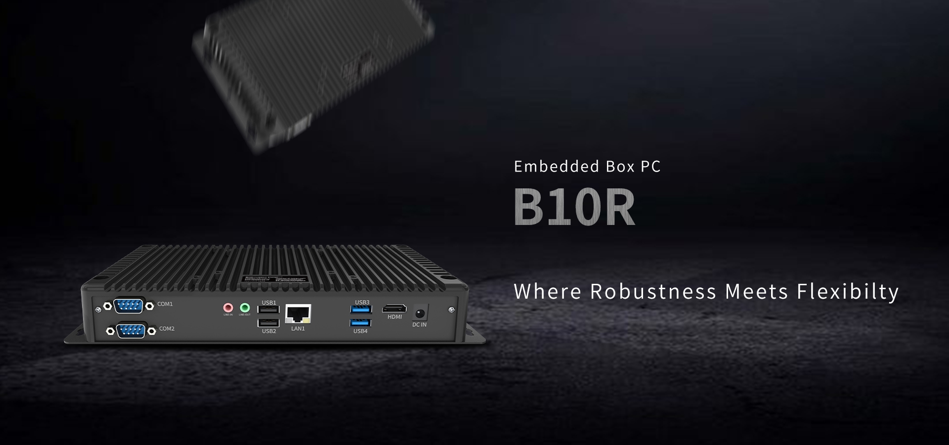Embedded Box PC B10R Where Robustness Meets Flexibilty