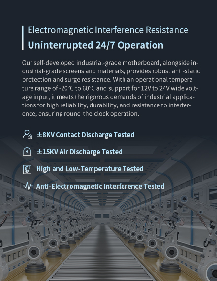 provides robustan operational temperature range of -20°C to 60°C and support for 12Vanti-static protecto 24V wide voltagerous demands ofindustrial