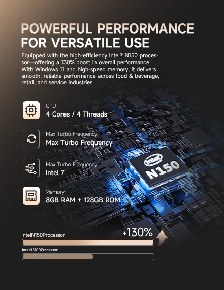Powerful Performance - Intel N150