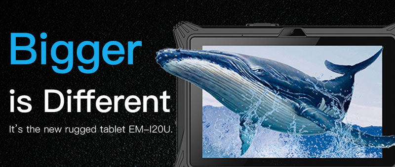 The new rugged tablet EM-I20U is officially released! The new rugged tablet EM-I20U is officially released!