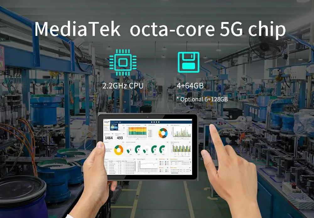 Boosting work efficiency with rugged EM-T195 Boosting work efficiency with rugged EM-T195